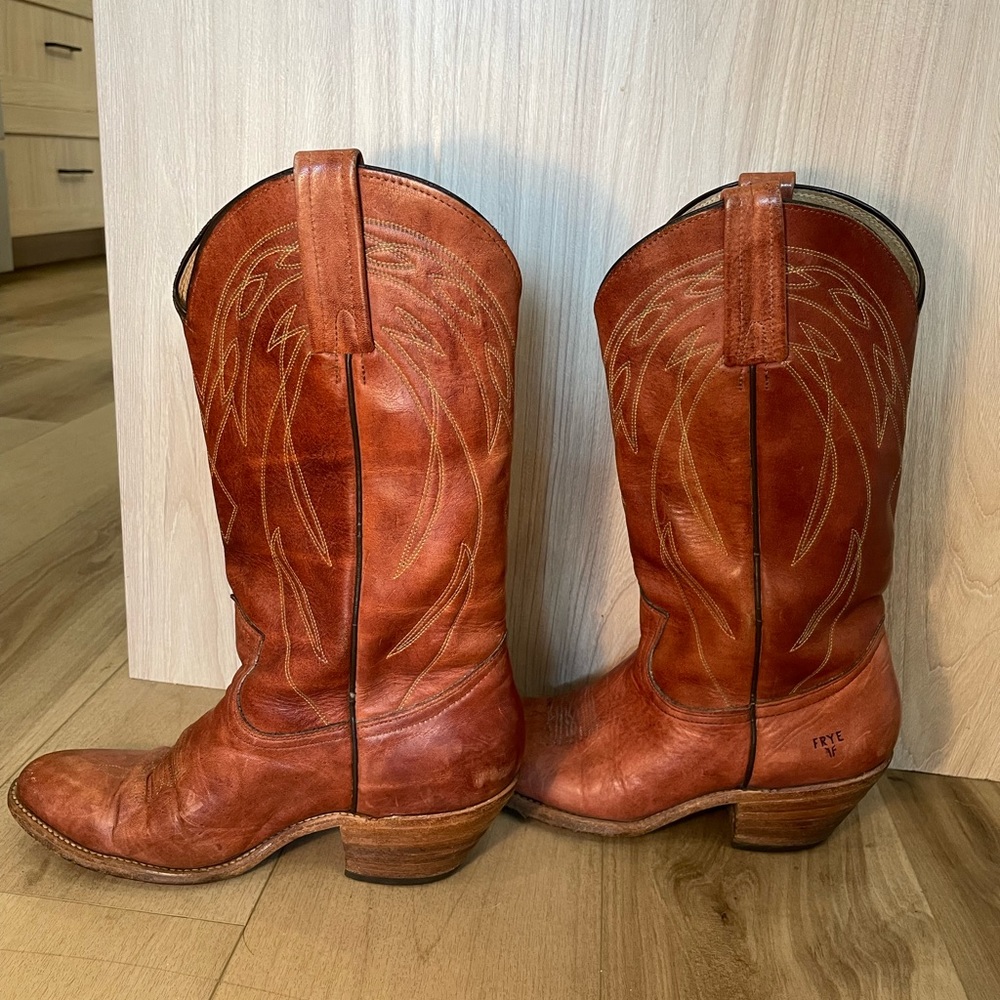 Vintage Frye cowboy boots
